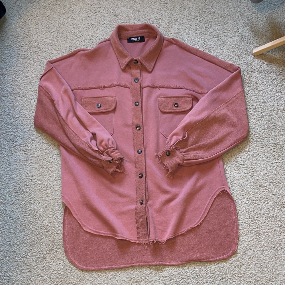Blue B Shacket